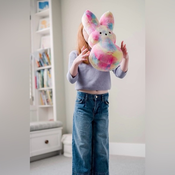NWT Colorful Tie-Dye PEEP Bunny Plush - Picture 3 of 5